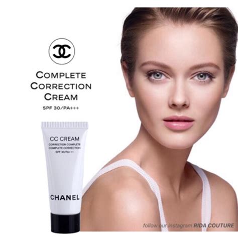 chanel cc cream complete correction sunscreen broad spectrum spf 50|Chanel cc cream 60 beige.